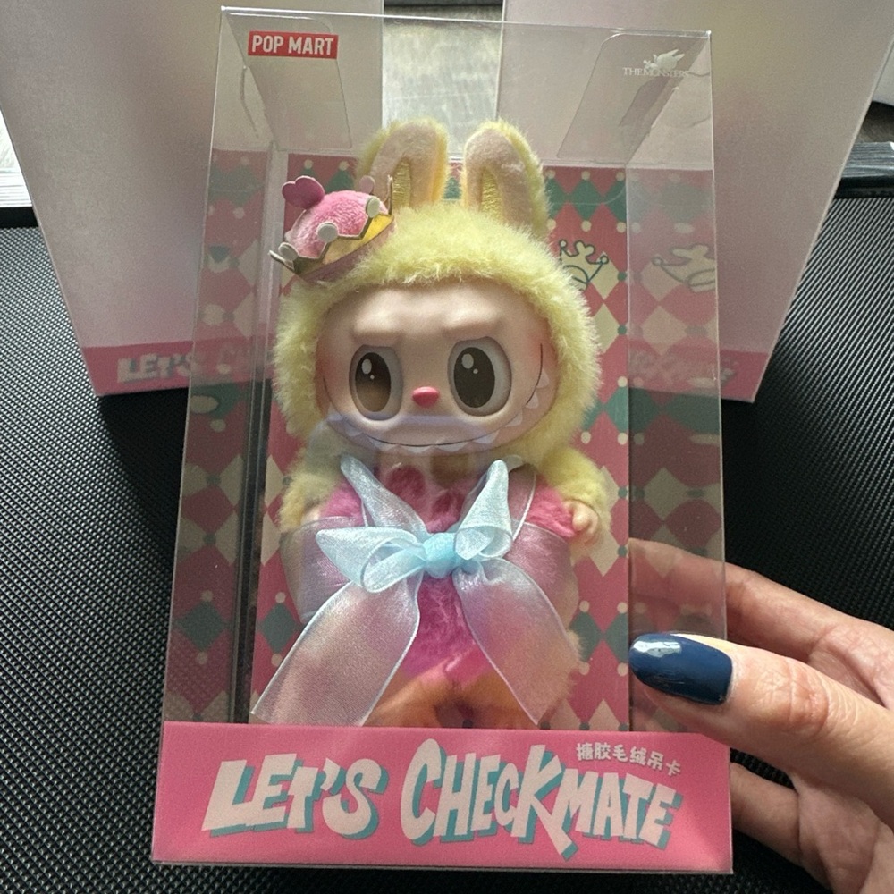 Labubu The Monsters Let's Checkmate Queen Vinyl Plush From Pop Mart